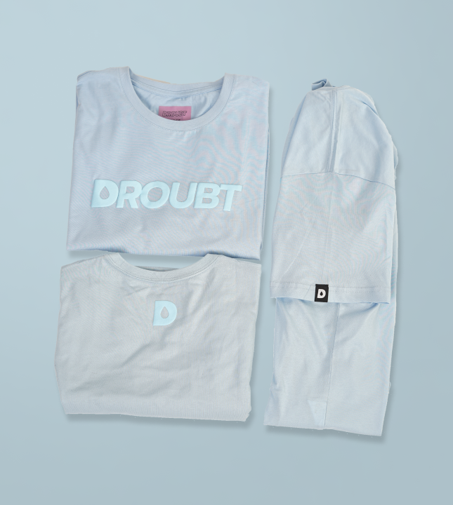 Tonal Tee Droubt Blue